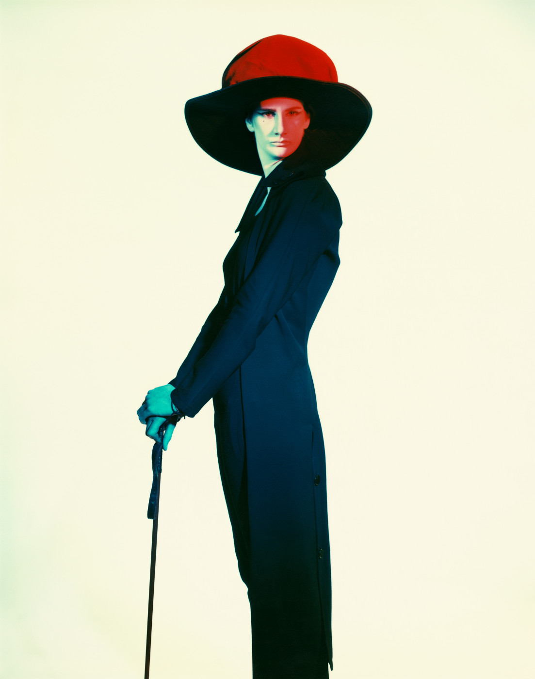 Sasha Robertson, Yohji Yamamoto A/H 1985-1986, Paris, 1985. Tirage pigmentaire sur papier baryté